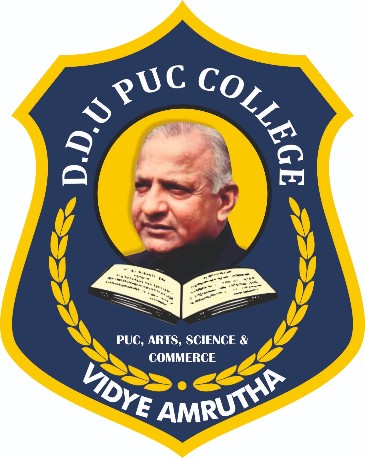 DDU PU College Logo